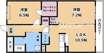 アフィニティ北大路の間取り画像