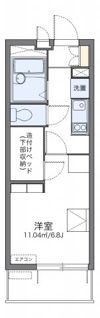 レオパレスおおさか御崎Ⅱの間取り画像