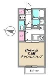 エルメゾン ユウの間取り画像