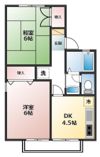 クイーンズ4の間取り画像