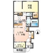 エーリオ Aの間取り画像