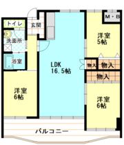シャトレアンの間取り画像