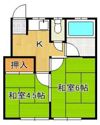 つるや荘の間取り画像
