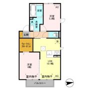 グランテラス宮子 Aの間取り画像