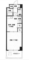パルロイヤル東古松の間取り画像