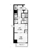 パルロイヤル東島田の間取り画像
