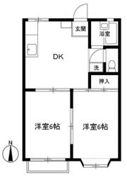 クレールソシアAの間取り画像