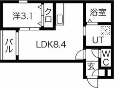 メイクスR守山の間取り画像