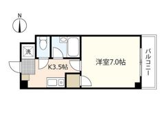 ラフォーレ東原Ⅲの間取り画像