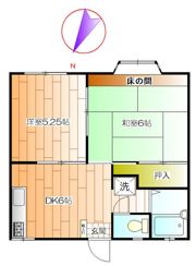 サザンポートA棟の間取り画像