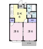 エルディムカーサ1の間取り画像