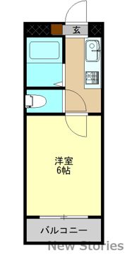 カーサシエルの間取り画像