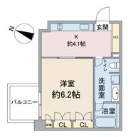 ユニーブル世田谷明大前の間取り画像