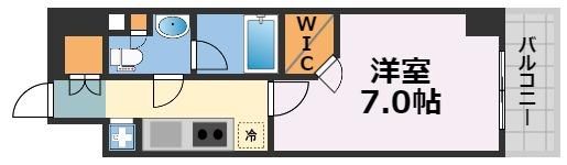 パークリュクス大阪天満の間取り画像