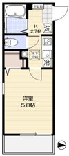エルカーサ平和台の間取り画像