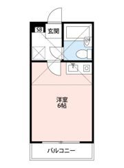 ア・クール鶴瀬の間取り画像