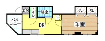 ヴィンテージ南小倉の間取り画像