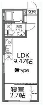 ラヴィージェ赤羽の間取り画像