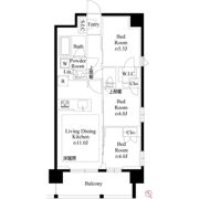 プレシス上福岡の間取り画像