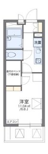 レオパレスアルメリアの間取り画像