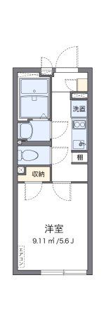 クレイノフローラ大森西の間取り画像