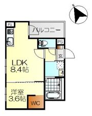 MOVE広本町SOUTHの間取り画像