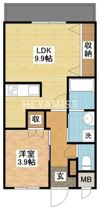 ラビリンス貝津の間取り画像