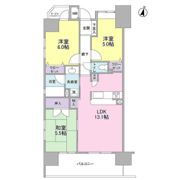 グランカーサ新小岩の間取り画像