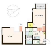 ハーモニーテラス長町一丁目の間取り画像