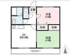 フィオーレ東和の間取り画像