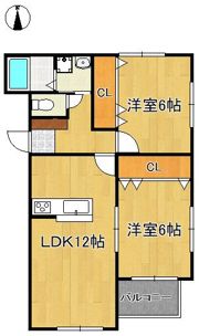 MDIロイヤルレジデンス折尾の間取り画像