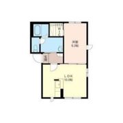 リファインドスクエアCの間取り画像