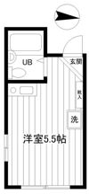 ベルブランⅡの間取り画像