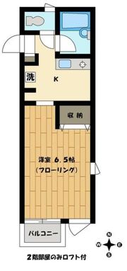 パーパス富士見ヶ丘の間取り画像