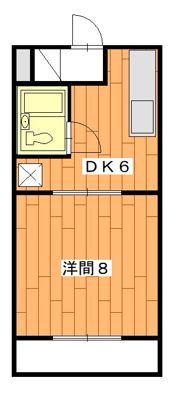 サンライズハチマンの間取り画像