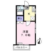 ハイツ高橋の間取り画像