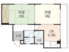 パークハイツ高須の間取り画像