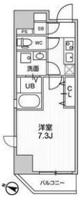 江戸川橋ステーションレジデンスの間取り画像