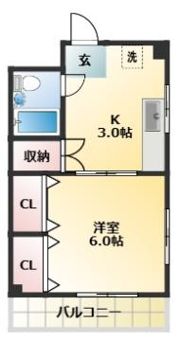 サンライズコスモスIIの間取り画像