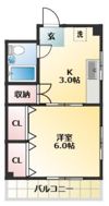 サンライズコスモスIIの間取り画像