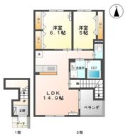 アヴァンスの間取り画像