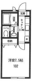 クラッピングハウスの間取り画像