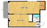 蛍池ホワイトマンションの間取り画像