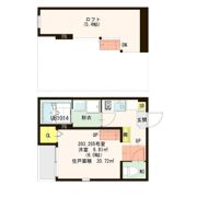 ハーモニーテラス台原IIの間取り画像