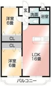 ユーミーアルシオンの間取り画像