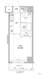 リルシア両国緑4丁目の間取り画像