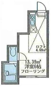 ユナイト蒔田ジャモージサンの杜の間取り画像