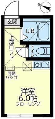 ユナイト生田マドンナストリートの間取り画像