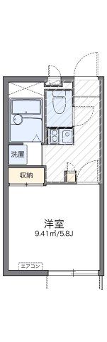 レオパレススペーシア 東池袋の間取り画像