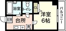 TWO ONEビルの間取り画像